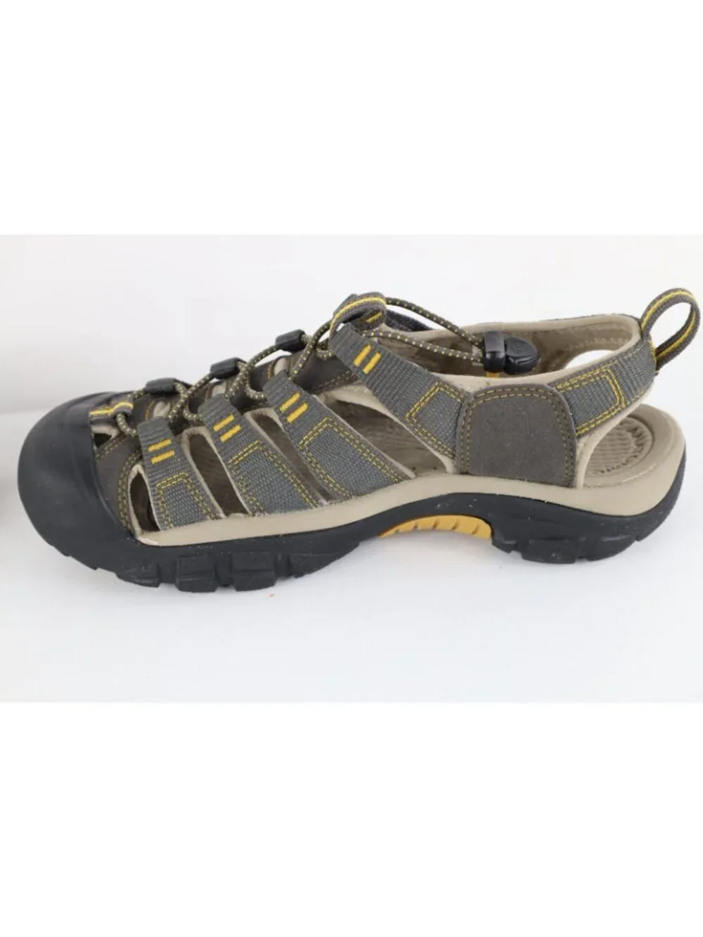 Keen Mens Size 8.5 Newport H2 Waterproof Hiking Trekking Sandals Shoes Gray
